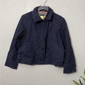 J. Crew Navy Utility Jacket Size S